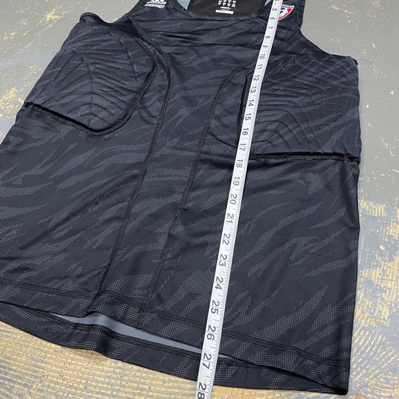 Adidas WNBA Basketball Compression Tank Top Training XL with Rib Pads - Picture 6 of 7